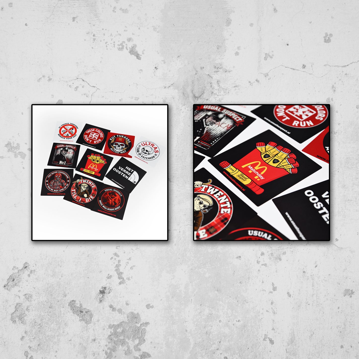 Stickers - set van 10 stuks