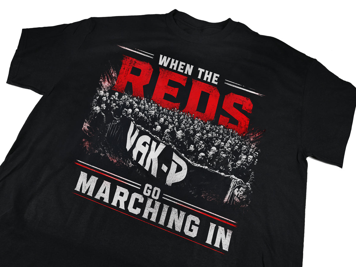 When the Reds go marching in! European tour.
