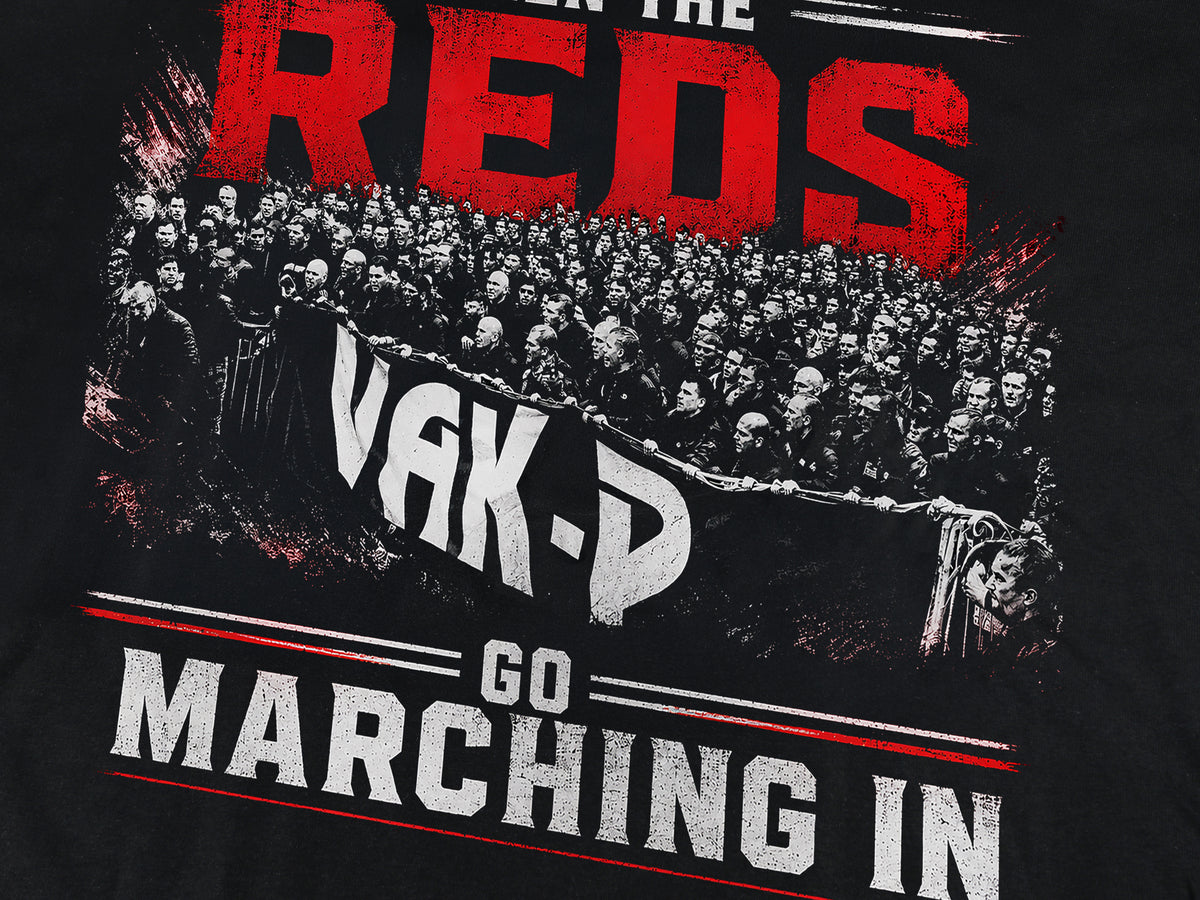 When the Reds go marching in! European tour.