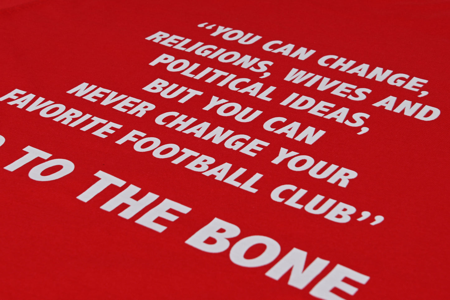 Red to the bone